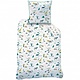 Housse de couette Safari 140 x 200 + taie d'oreiller 63x63 cm