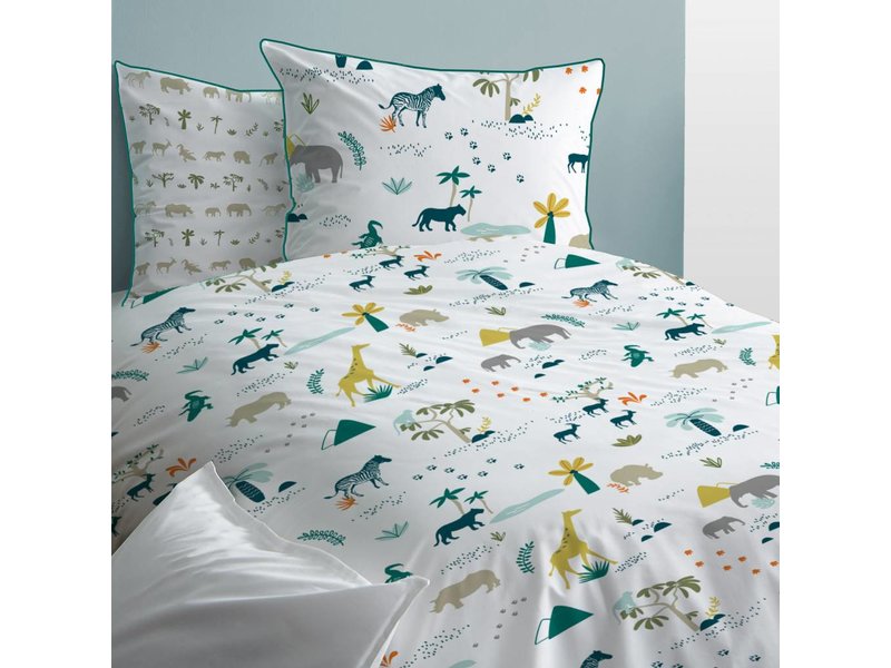Matt & Rose Safari - Duvet cover - Single - 140 x 200 cm - Multi