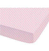 Matt & Rose Flamant rose - Fitted sheet - Single - 90 x 200 cm - Pink