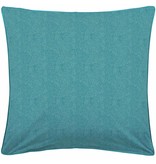 Matt & Rose Tendance Oasis - Dekbedovertrek - Lits Jumeaux - 240 x 220 cm - Turquoise, wit - Inclusief 2 kussenslopen