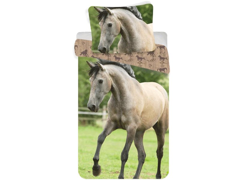 Animal Pictures Western Horse Duvet Cover Single 140 X 200