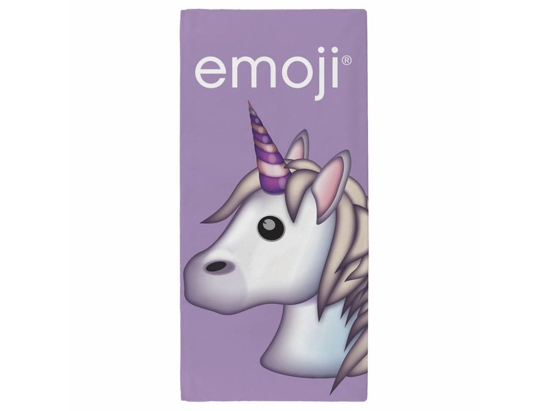 Emoji Unicorn - Strandtuch - 70 x 140 cm - Multi