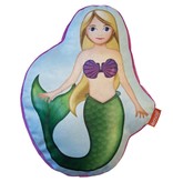 Emoji Happy Mermaid - Cushion - 40 x 30 cm - Multi