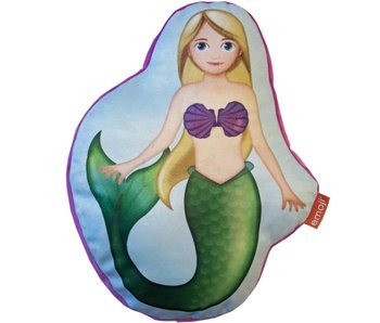 Emoji Coussin Happy Mermaid