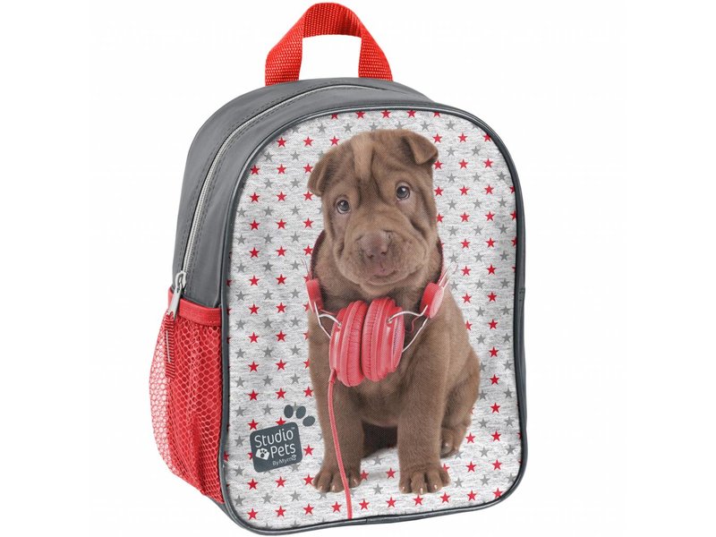 Studio Pets Kleinkinder Rucksack Shar-Pei - 28 x 22 x 10 cm - Multi