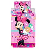 Disney Minnie Mouse Fleurs - couette - Simple - 140 x 200 cm - Rose