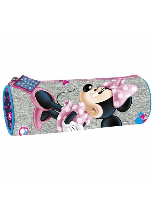 Disney Minnie Mouse Round Pencilcase Cute 20 cm