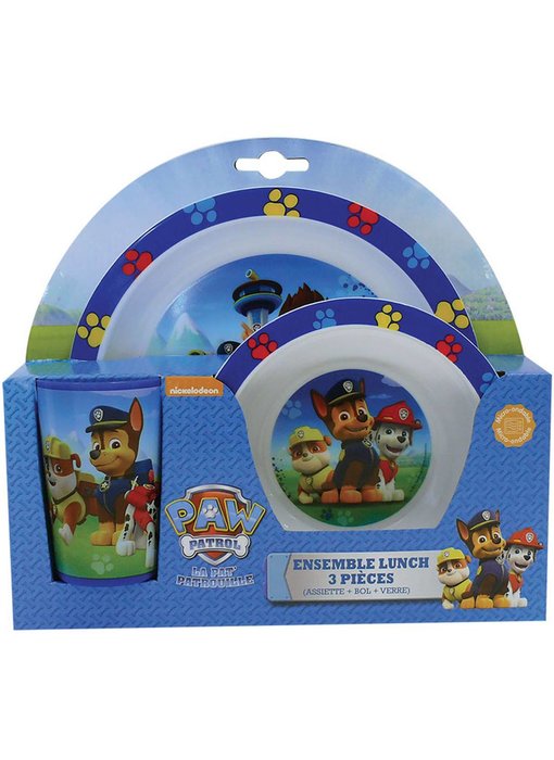 PAW Patrol Frühstücksset 3 Stück