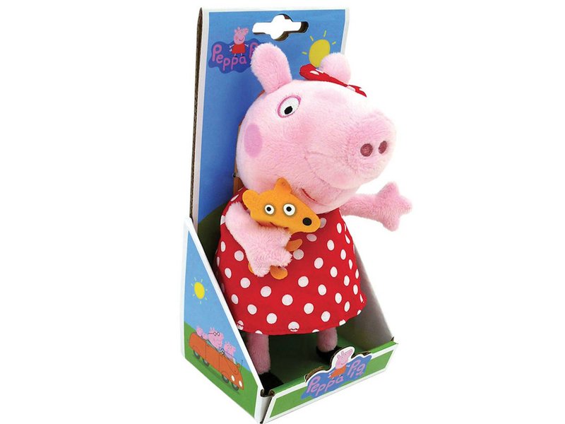 Peppa Pig Pois - Jouet câlin - 20 cm - Multi