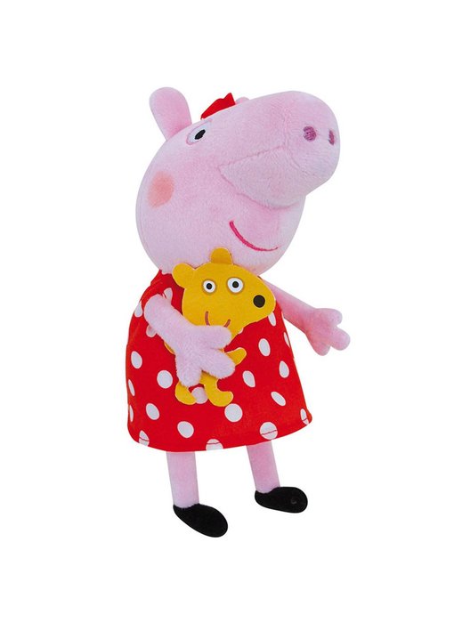 Peppa Pig Jouet câlin Pois 20 cm