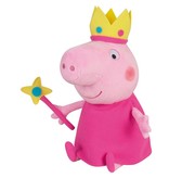 Peppa Pig Princesse - Jouet câlin - 25 cm - Rose