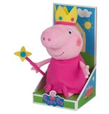 Peppa Pig Princesse - Jouet câlin - 25 cm - Rose