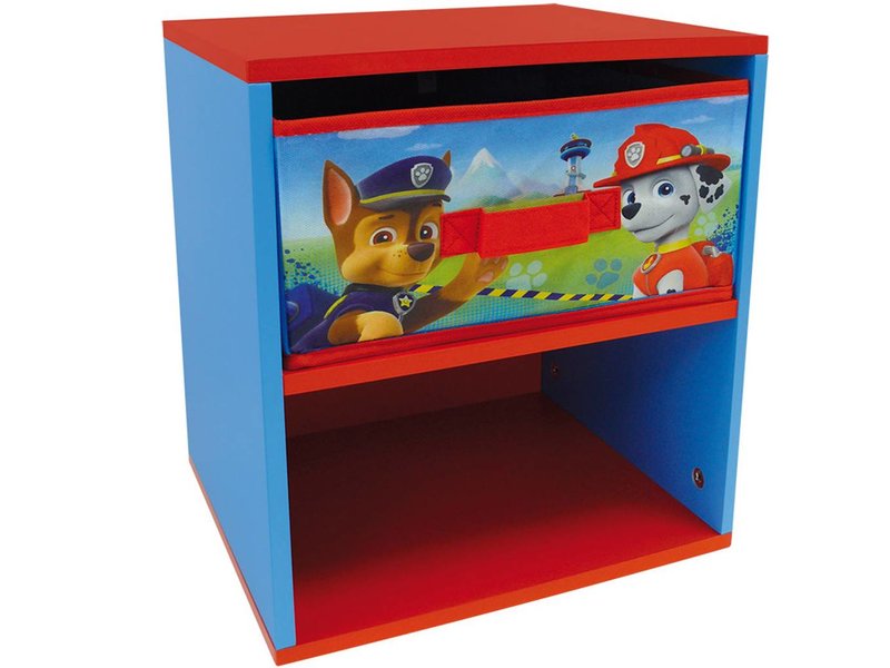 PAW Patrol - Bedside table with drawer - 36 x 33 x 30 cm - Multi