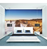 Fotobehang Cliff in Australia - 4 parts - 368 x 254 cm - Multi