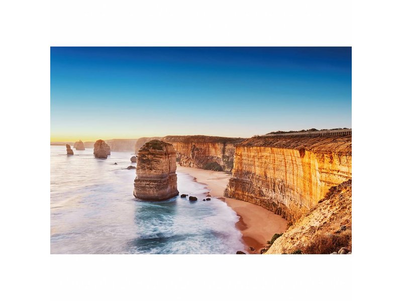 Fotobehang Falaise en Australie - 4 pièces - 368 x 254 cm - Multi