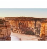 Fotobehang Cliff in Australia - 4 parts - 368 x 254 cm - Multi