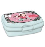 Mon Amie Scooter- Lunchbox - 14 x 10 cm - Hellblau