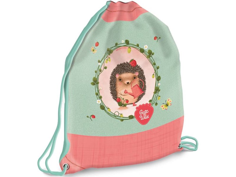 Cute and Wild Egel - Gymbag - 42 cm - Multi
