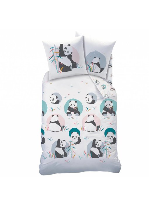 Matt & Rose Duvet cover Panda 140x200cm