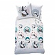 Housse de couette Panda 140x200cm