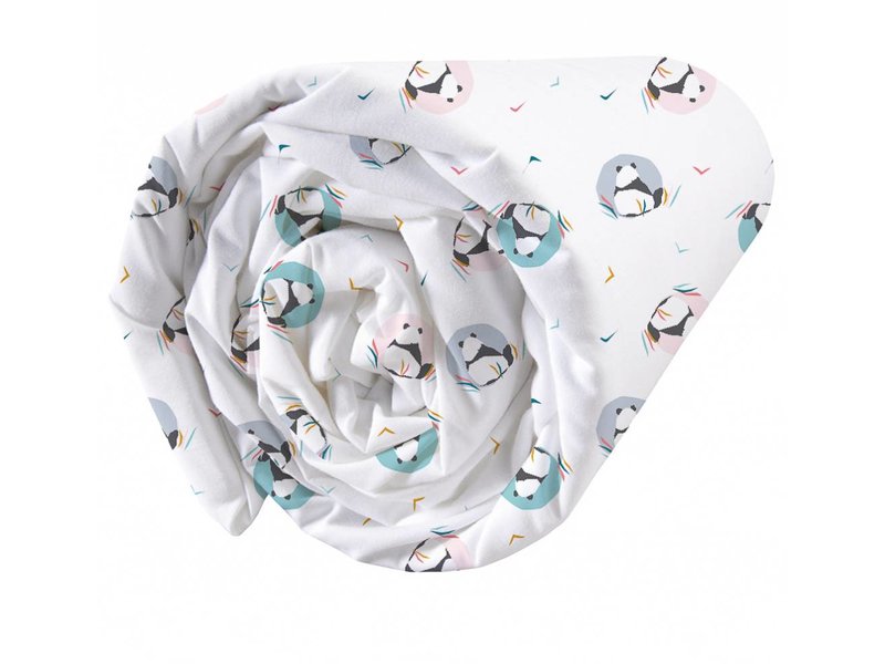 Matt & Rose Panda - Duvet cover - Single - 140 x 200 cm - Multi