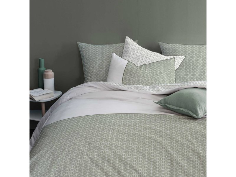 Matt & Rose Tendance Ceramique Kaki - Duvet cover - Double - 200 x 200 cm - Green