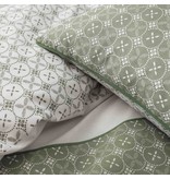 Matt & Rose Tendance Ceramique Kaki - Housse de couette - Double - 200 x 200 cm - Vert