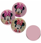 Disney Minnie Mouse Pailletten - ø36 - 3D Wurfkissen - Pink