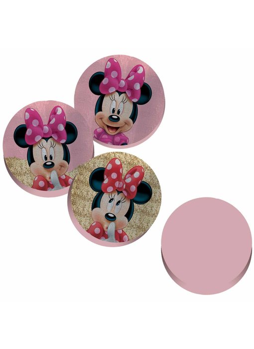 Disney Minnie Mouse 3D Wurfkissen Pailletten ø36