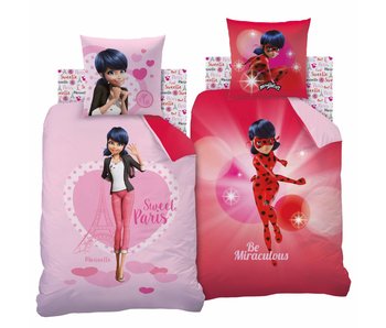 Miraculous Reversible Duvet cover Heroine 140x200cm