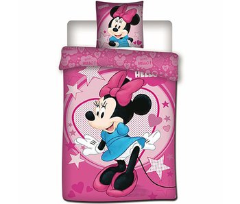 Disney Minnie Mouse Dekbedovertrek Stars 140x200cm - Polyester