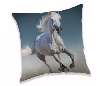 Animal Pictures Coussin White Horse 40 x 40 cm