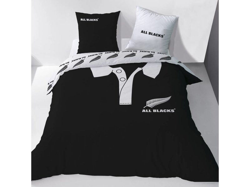 All Blacks Polo - Bettbezug - Doppelbett - 200 x 200 cm - Schwarz