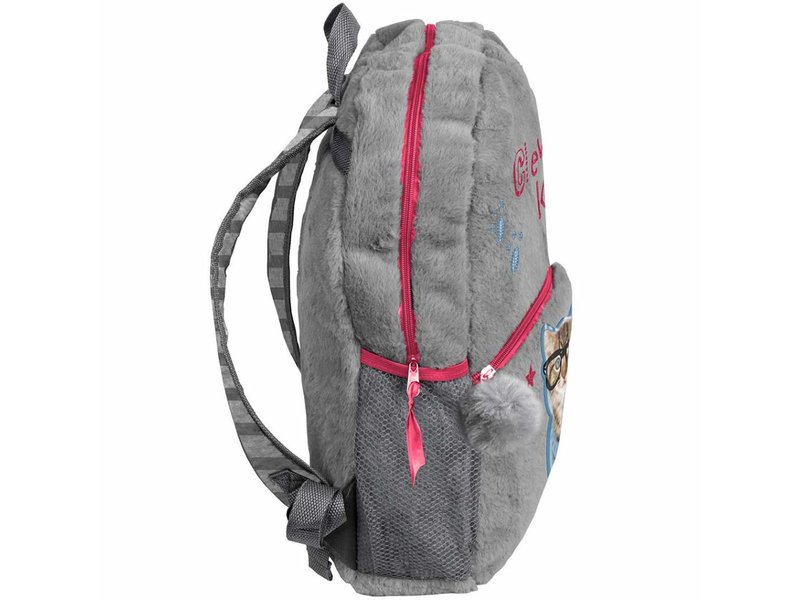 Rachael Hale Clever Kitty - Backpack - 42 x 30 x 9 cm - Gray