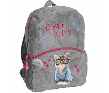 Rachael Hale Clever Kitty Rucksack Plüsch 42x30x9cm