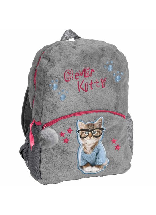 Rachael Hale Clever Kitty Rucksack Plüsch 42x30x9cm