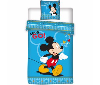 Disney Mickey Mouse Dekbedovertrek Let's Go 140 x 200 cm Polyester