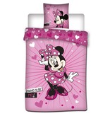 Disney Minnie Mouse Proud - Dekbedovertrek - Eenpersoons - 140 x 200 cm - Roze