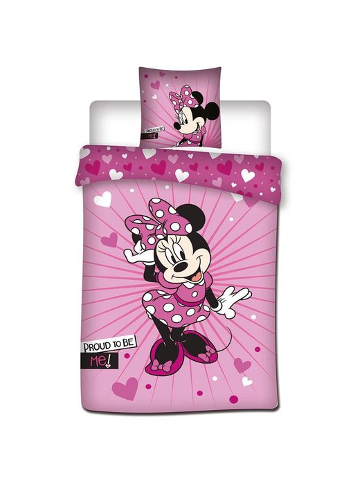 Disney Minnie Mouse Dekbedovertrek Proud 140x200 cm