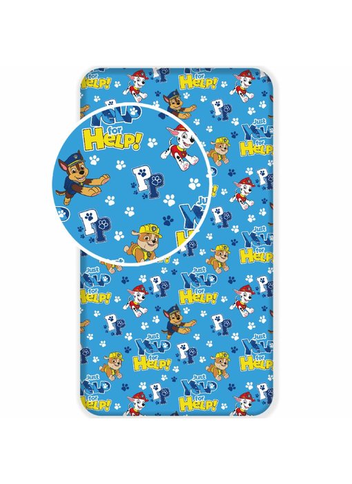 PAW Patrol Drap housse HELP! 90x200 cm