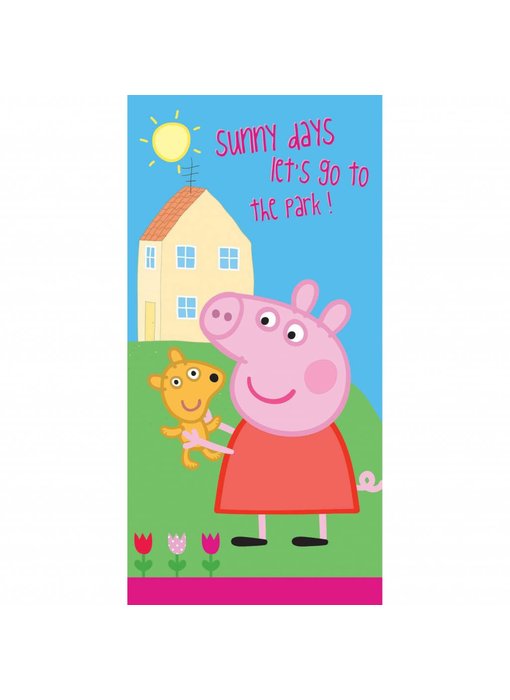 Peppa Pig Beach towel Sunny Days 70x140cm