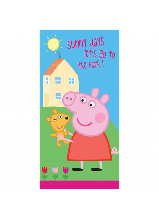 Peppa Pig Serviette de plage Sunny Days 70x140cm
