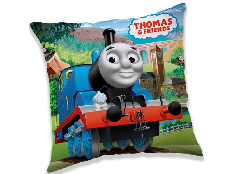 Thomas de Trein Tour - Coussin - 40x40 cm - Multi