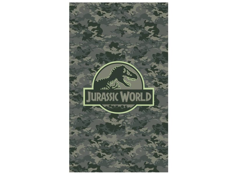 Jurassic World Logo - Serviette de plage - 70 x 120 cm - Vert