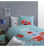 Matt & Rose Omar - Duvet cover - Single - 140 x 200 cm - Blue