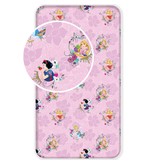 Disney Princess Pink - Fitted sheet - Single - 90 x 200 cm - Multi