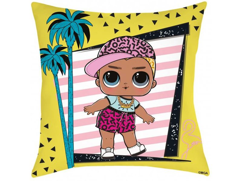 LOL Surprise! Summer - Throw pillow - 40 x 40 cm - Multi