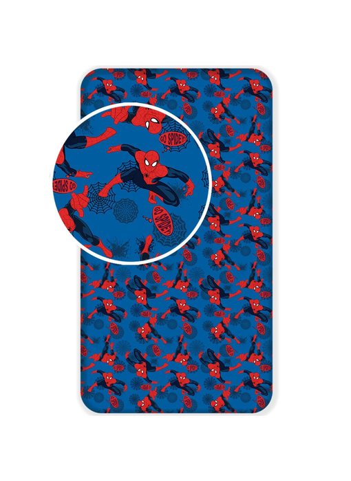 Spider-Man Fitted sheet Go Spidey 90x200 cm