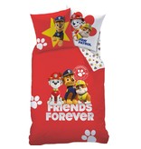 PAW Patrol Trio - Housse de couette - Simple - 140 x 200 cm - Coton