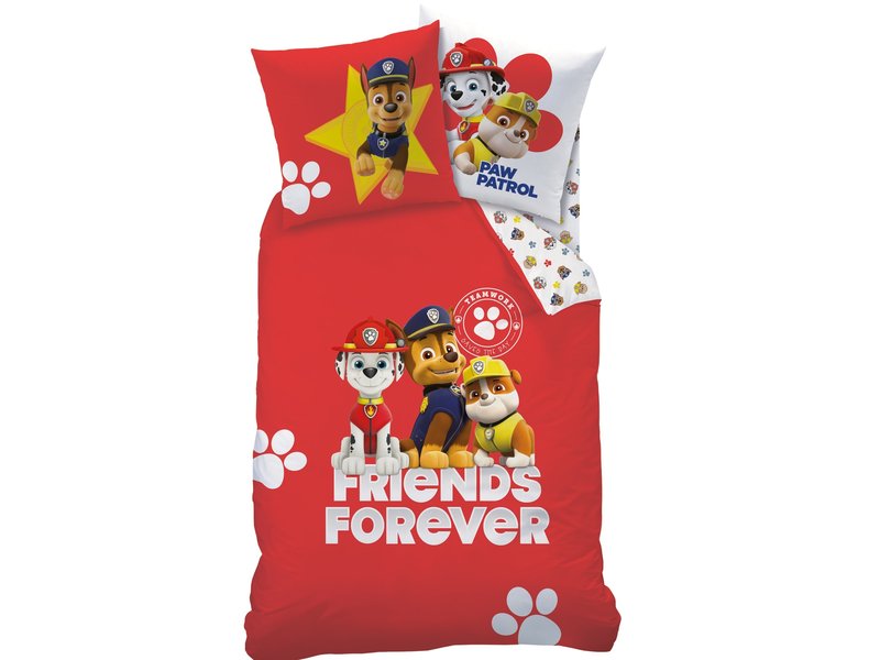 PAW Patrol Trio - Bettbezug - Einzeln - 140 x 200 cm - Baumwolle